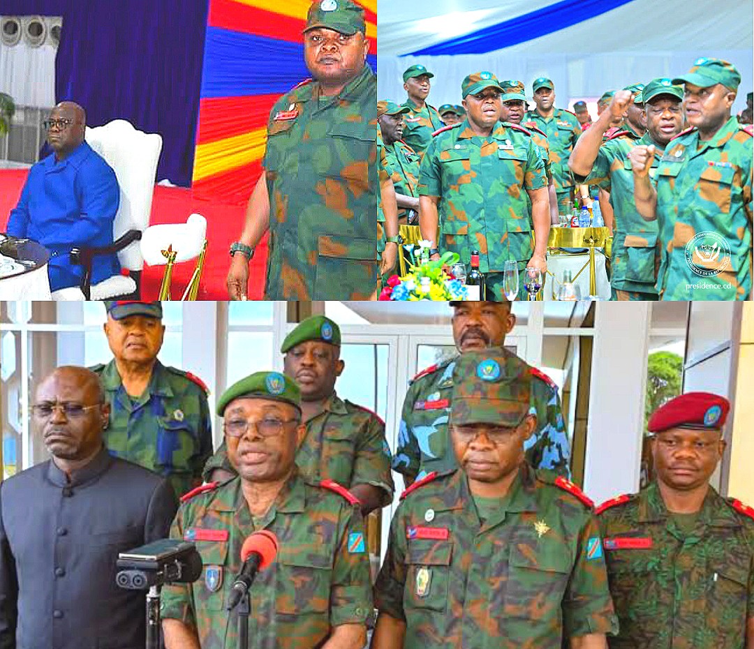 RDC : les FARDC brisent le silence sur l’arrestation de plusieurs généraux à Kinshasa