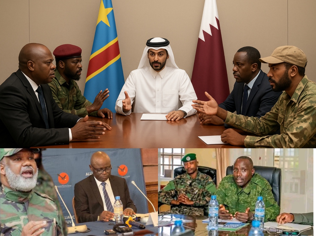 URGENT-RDC : c’est terminé entre AFC-M23 et Kinshasa à Doha, voici les acquis du 5e round de négociation